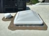 Replacement Dome Assembly for Ventline Ventadome Trailer Roof Vent - White - Wedge Shape - Plastic customer photo