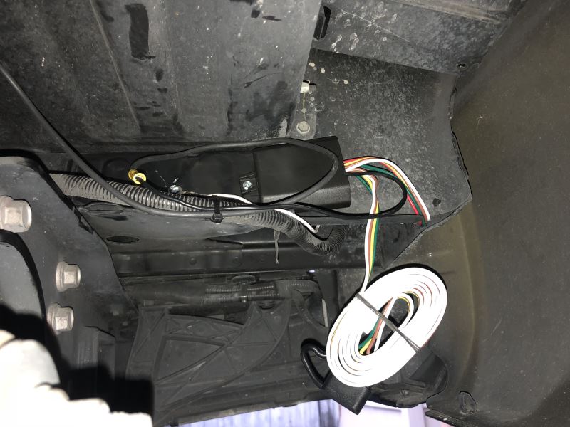 2018 Toyota Tacoma Curt T-Connector Vehicle Wiring Harness with 4-Pole ...