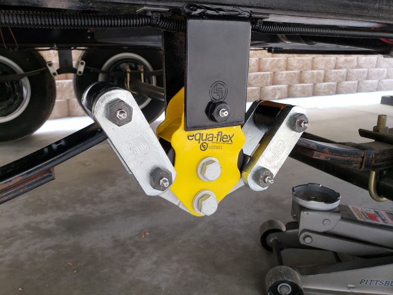 EquaFlex Cushioned Equalizers Double Eye Springs Tandem Axle 3K
