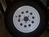 Dexstar Steel Mini Mod Trailer Wheel - 14" x 5-1/2" Rim - 5 on 4-1/2 - White Powder Coat customer photo