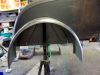 Single Axle Trailer Fender for Enclosed Trailers - Steel - 15" to 16" Wheels - Qty 1 customer photo