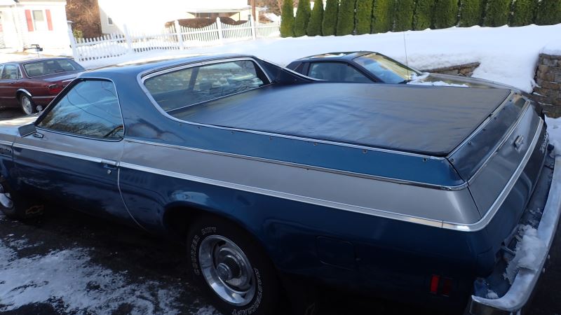 1972 Chevrolet El Camino Craftec Hatch-Style Tonneau Cover - Low ...