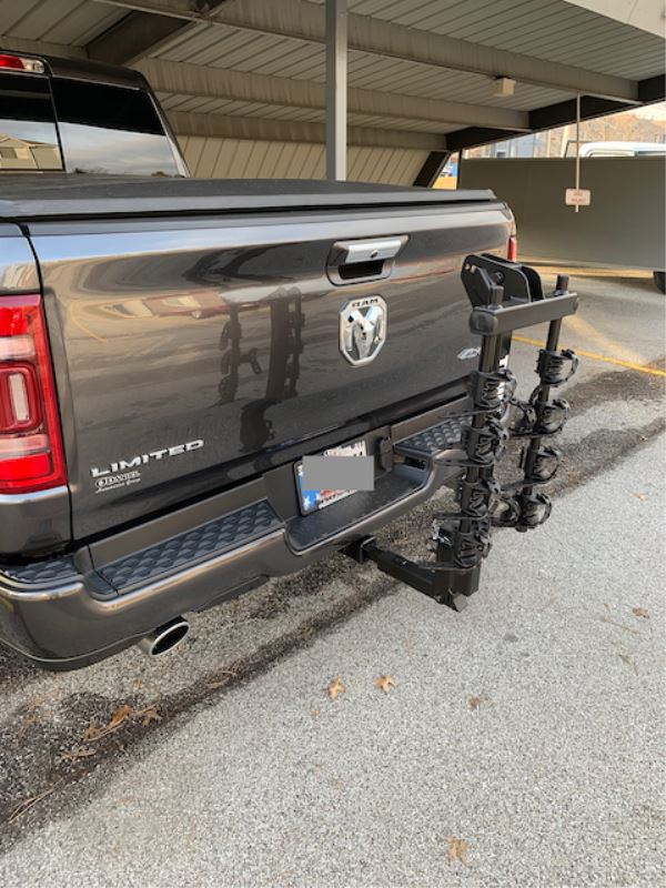 ram truck bike rack