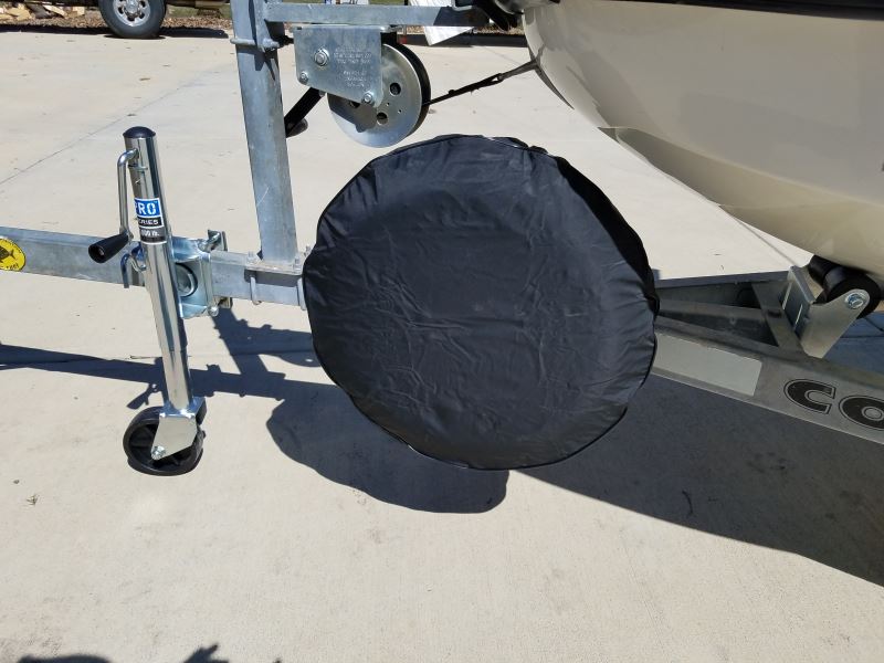 CE Smith Spare Tire Cover up to 21" Diameter x 61/2" Wide Trailer
