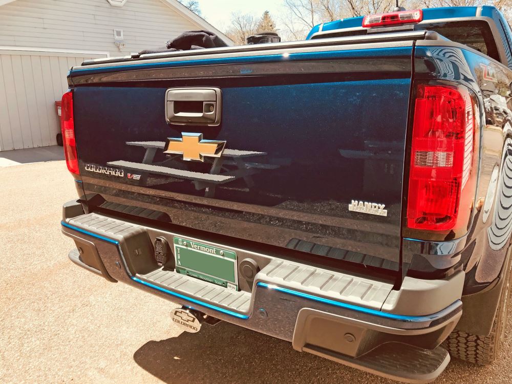 Chevy Colorado Hitch Cover