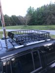 SportRack Vista Roof Mounted Cargo Basket - Steel - 44 Long x 39