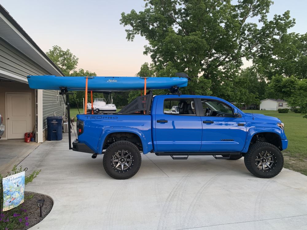 car hitch kayak rack