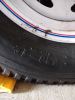 Kenda 5.30-12 Bias Trailer Tire with 12" White Wheel - 4 on 4 - Load Range C customer photo