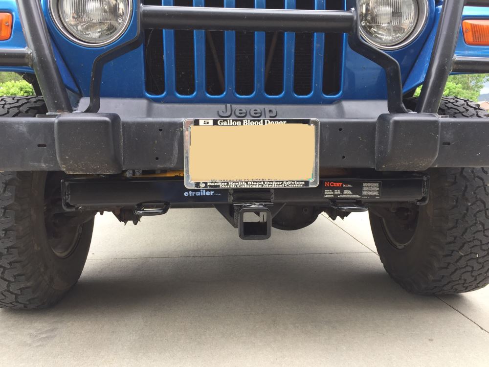 1999 Jeep Wrangler Front Receiver Hitch - CURT