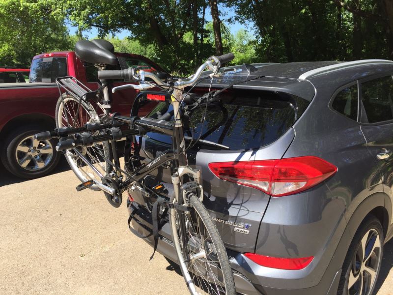 bike rack for a hyundai tucson