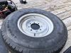 Brophy Trailer Stake Pocket Spare Tire Carrier - Black Powder Coat customer photo