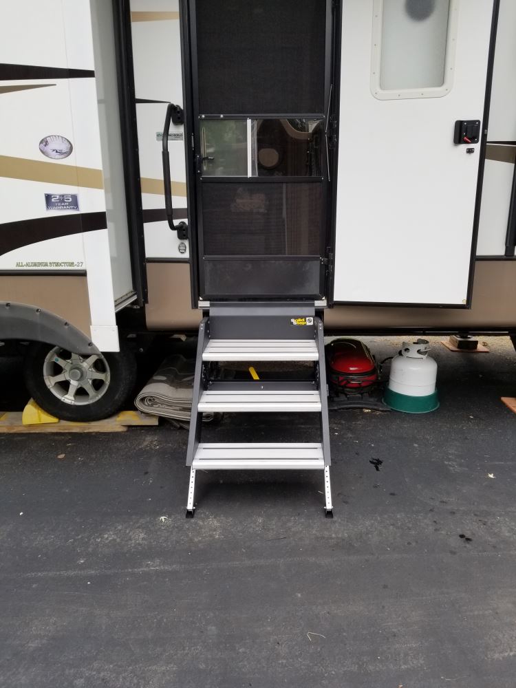 SolidStep Manual Fold-Down RV Steps for 30