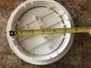 Valterra RV Ceiling Vent w/ Dampers and Covered Screws - 5" Diameter - White customer photo