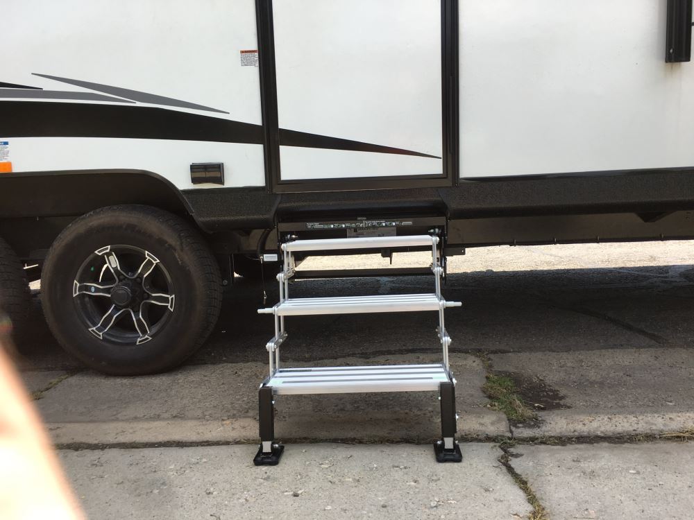 TorkLift GlowStep Revolution Scissor Steps w/ Landing Gear - 3 Steps ...