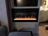 Greystone 31" Electric Fireplace with Crystals - Recessed Mount - Black customer photo