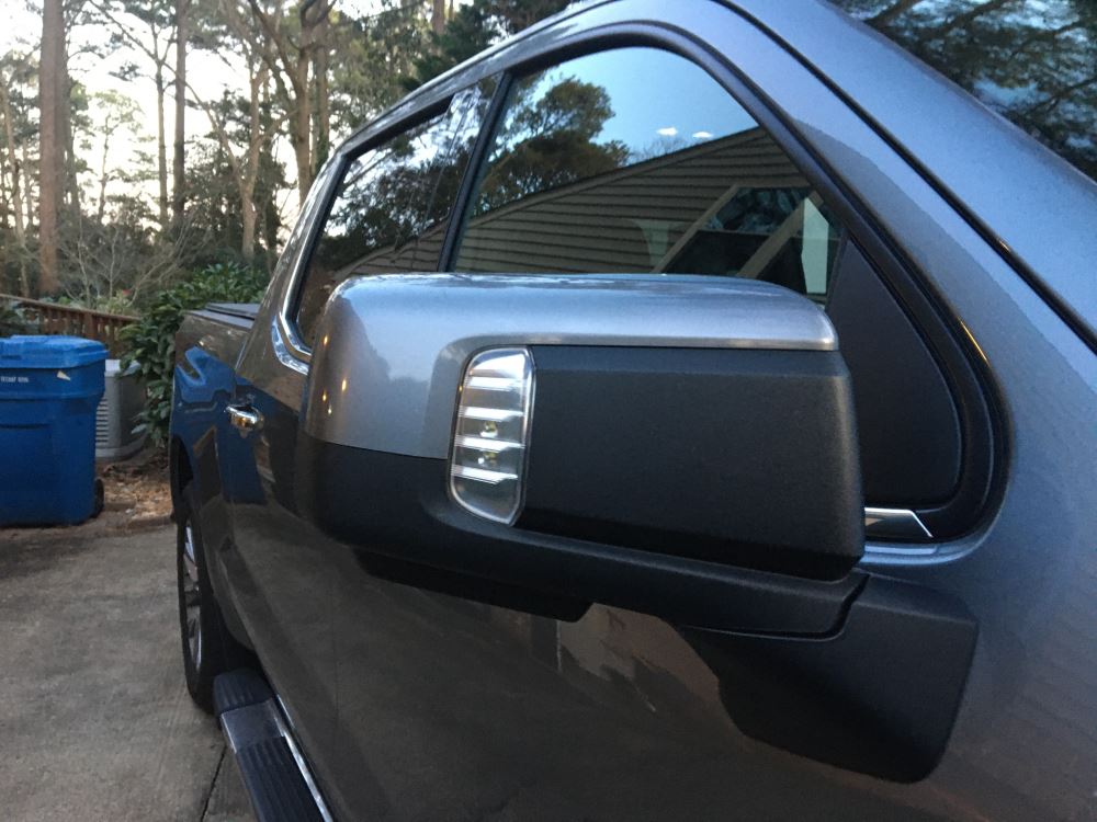 2020 Chevrolet Silverado 1500 Longview Custom Towing Mirrors - Slip On - Driver and Passenger Side 2020 Chevy Silverado 1500 Passenger Side Mirror