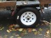 Kenda 5.30-12 Bias Trailer Tire with 12" White Wheel - 4 on 4 - Load Range C customer photo