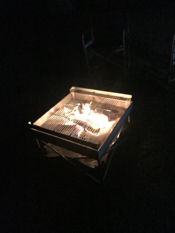 fireside portable fire pit grill