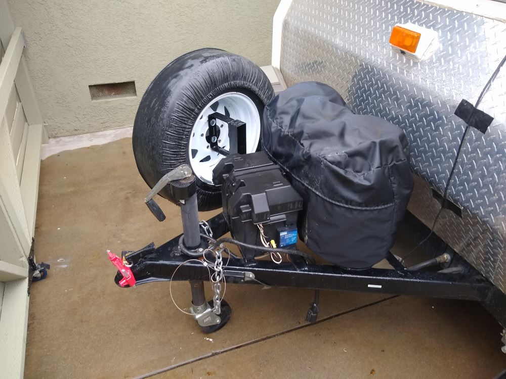 travel trailer spare tire mount