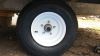 Kenda 205/65-10 Bias Trailer Tire with 10" White Wheel - 5 on 4-1/2 - Load Range E customer photo
