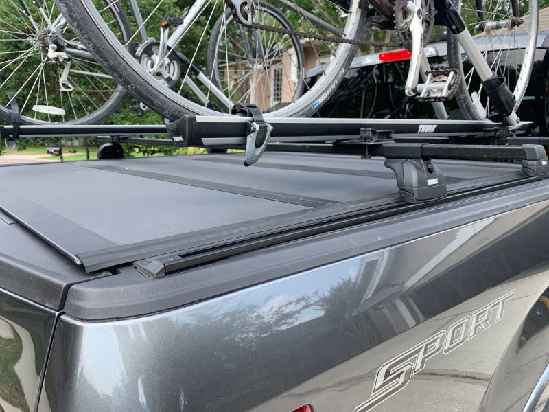 TS Rails for TruXedo Elevate Rack System Full Size XShort Bed 63