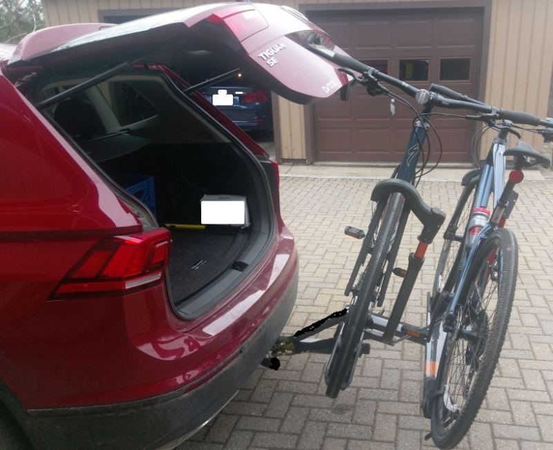 ford edge bike rack