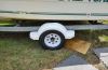 Fulton Single Axle Trailer Fender with Top and Side Steps - White Plastic - 13" Wheels - Qty 1 customer photo