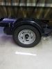 Fulton Single Axle Trailer Fender with Top and Side Steps - Black Plastic - 13" Wheels - Qty 1 customer photo