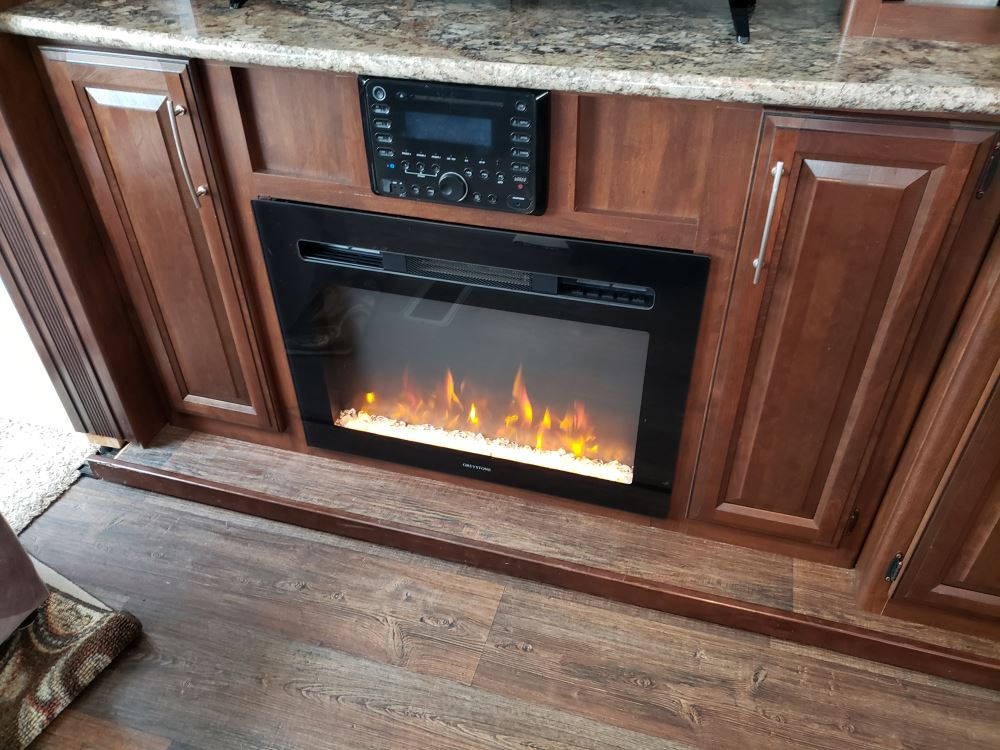 Greystone 26 Electric Fireplace With, Furrion Electric Fireplace Problems