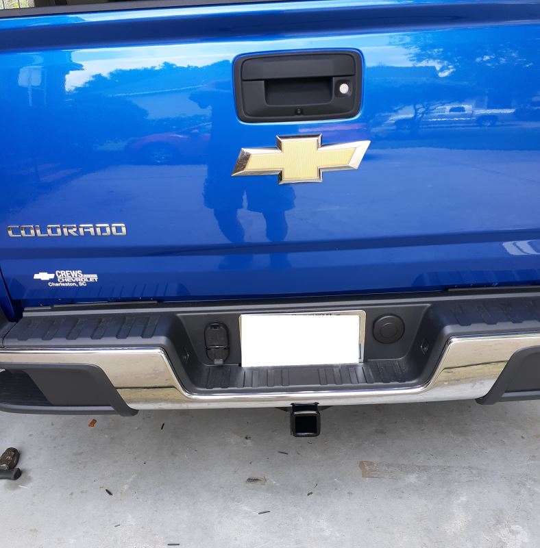 2021 Chevrolet Colorado Curt Trailer Hitch Receiver Custom Fit