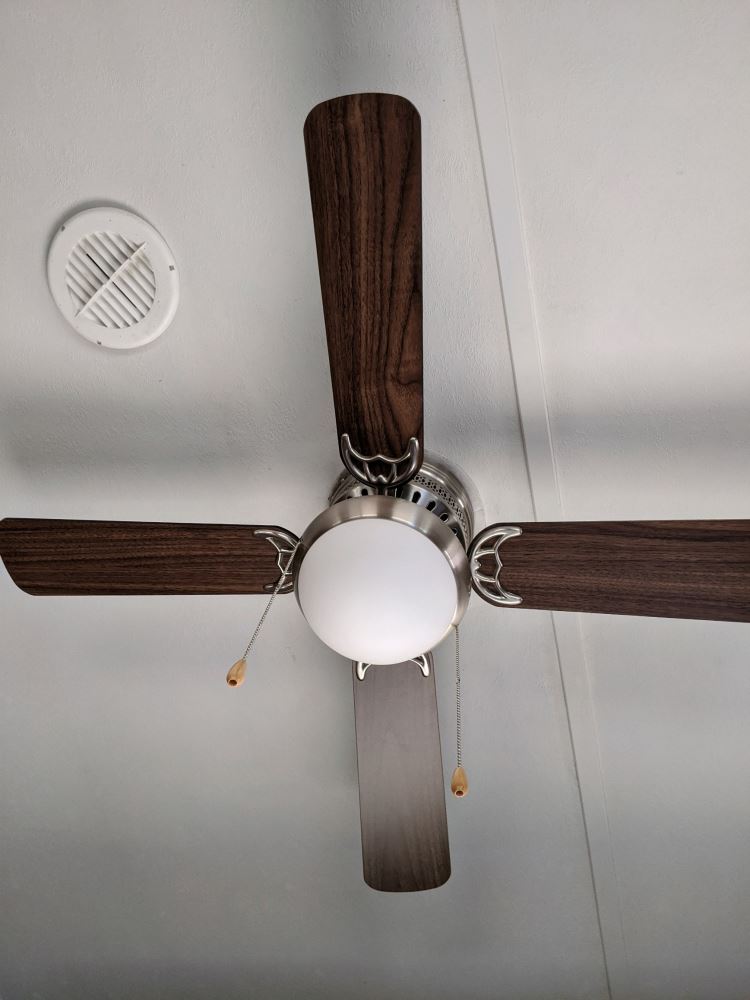 hanging fan for travel trailer