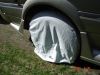 SnapRing TireSavers RV Tire Covers for 30" to 32" Tires - Single Axle - White - Qty 2 customer photo