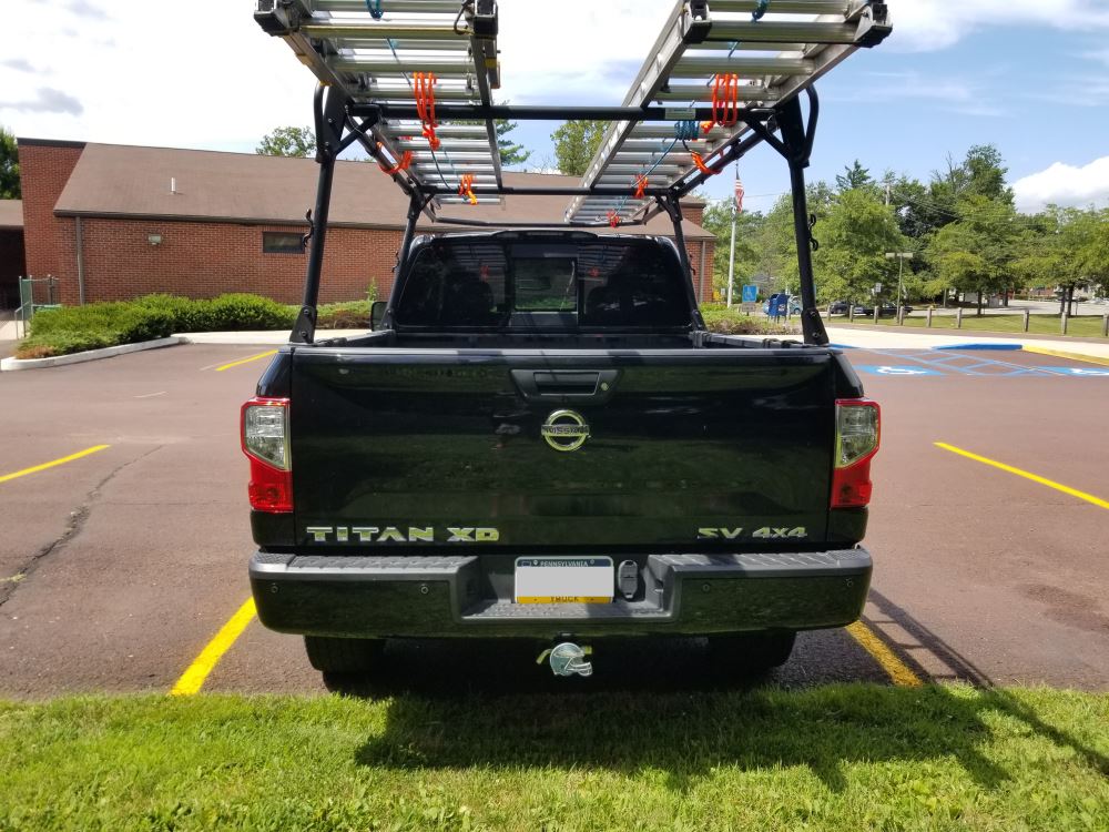 2018 Toyota Tundra Thule Tracrac Universal Steel Rac Truck Bed Ladder Rack W Over The Cab 8787