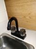 Ultra Faucets RV Bar Faucet - Dual Knob Handle - Black customer photo