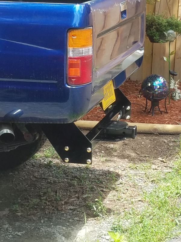 1993 Toyota Pickup Curt Trailer Hitch Receiver - Custom Fit - Class III