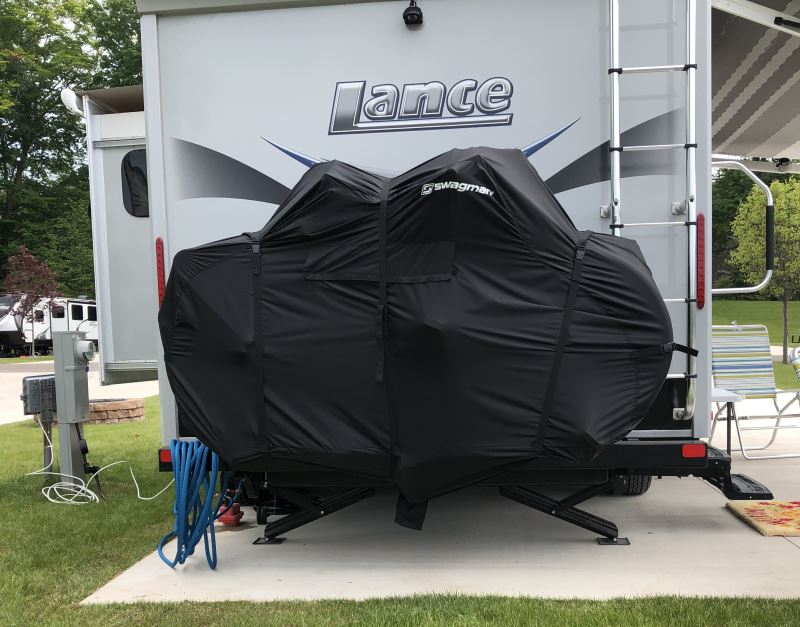 motorhome bike cover