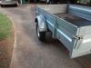 Fulton Single Axle Trailer Fender with Top Step - Silver Plastic - 13" Wheels - Qty 1 customer photo