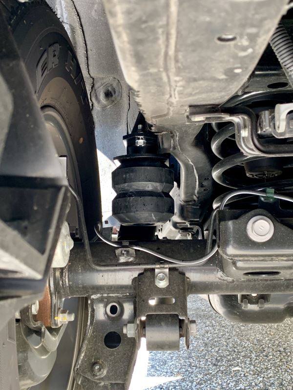 2002 Toyota Sequoia Timbren Rear Suspension Enhancement System