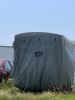 Adco SFS AquaShed Trailer Cover for Bumper Pull Horse Trailers up to 12' Long - Gray customer photo