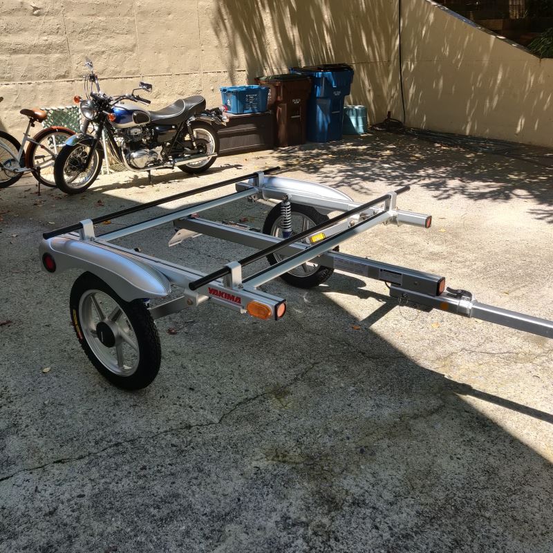 yakima rack and roll trailer for sale used