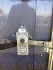 Blaylock Door Lock for Enclosed Trailers - Aluminum - Push Button customer photo