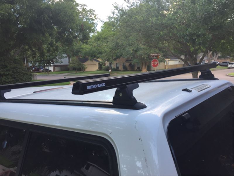 Rhino-Rack Roof Rack for Thule and Yakima Tracks - 2 Heavy-Duty ...