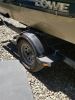 Fulton Single Axle Trailer Fender with Top and Side Steps - Black Plastic - 14" Wheels - Qty 1 customer photo