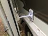 T-Style Hook and Keeper Door Holder for Enclosed Trailer - 3-1/2" Hook - Plastic - Polar White customer photo