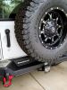 Jeep Grille Trailer Hitch Cover - 2" Hitches - Stainless Steel - Rugged Black customer photo