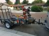 Pack'Em Rack for Open Utility Trailers - Holds 3 Trimmers, 1 Blower, 1 Line Spool, 1 Cooler customer photo