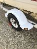 Fulton Single Axle Trailer Fender with Top and Side Steps - White Plastic - 14" Wheels - Qty 1 customer photo
