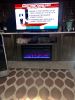 Greystone 31" Electric Fireplace with Crystals - Recessed Mount - Black customer photo