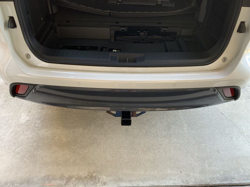 2021 Toyota Highlander Curt Trailer Hitch Receiver - Custom Fit - Class ...