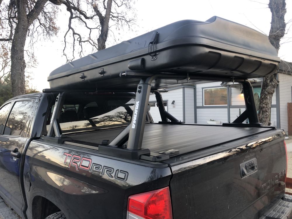 Yakima Overhaul Hd Truck Bed Rack Uprights With Tonneau Kit Aluminum